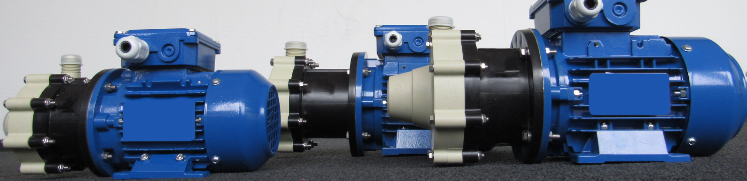 Magnetic drive pumps