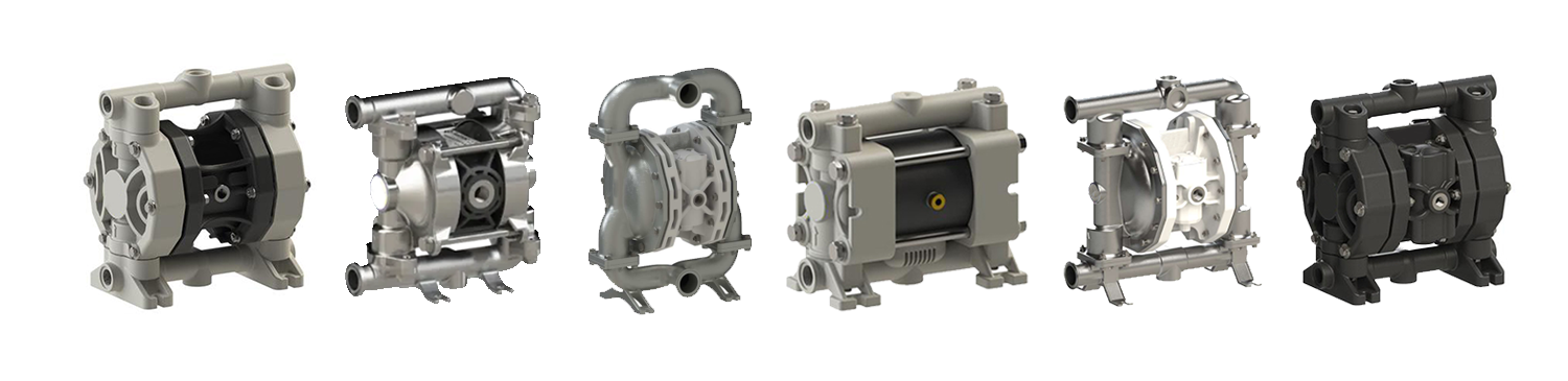 Pneumatische Diafragmapompen GP Pumps Filtration