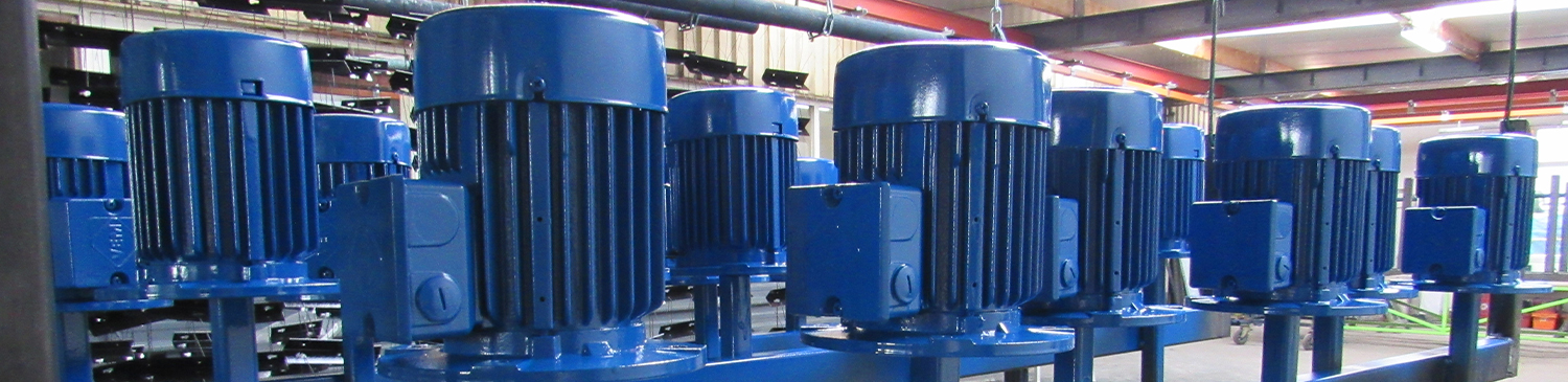 Motoren spuiten voor GP Pumps & Filtration