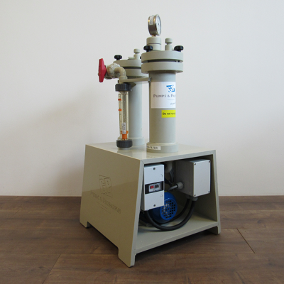 Filterunit Met Manometer En Flowbeveiliging Gp Pumps Filtration